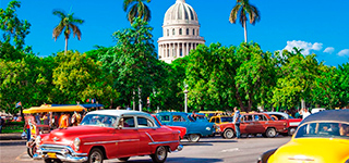 visit Old Havana drving old cars