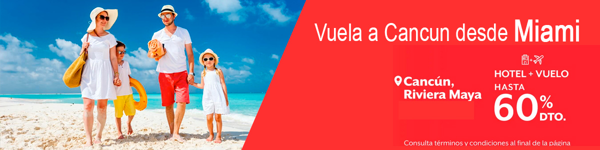 Paquetes Economicos a Cancun desde Miami