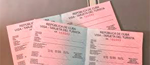Visa para cuba en Cancun